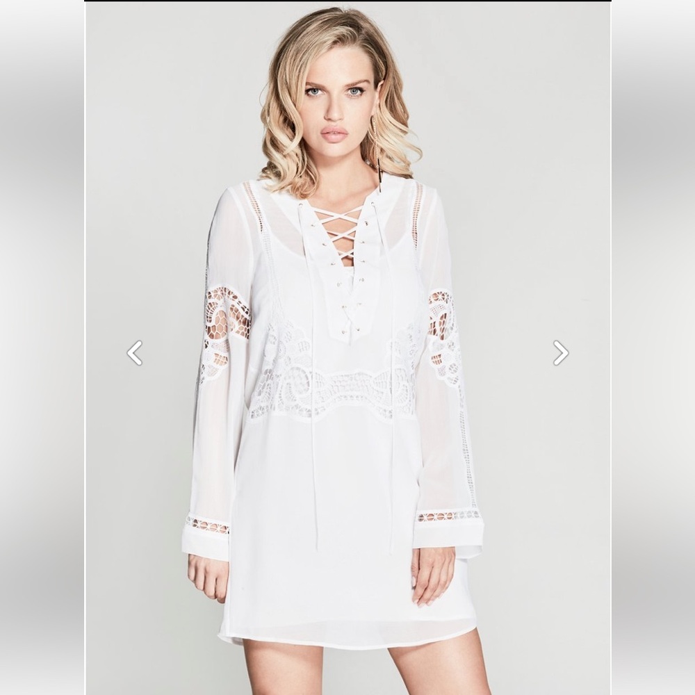 Marciano White Tunic Dress - Size S